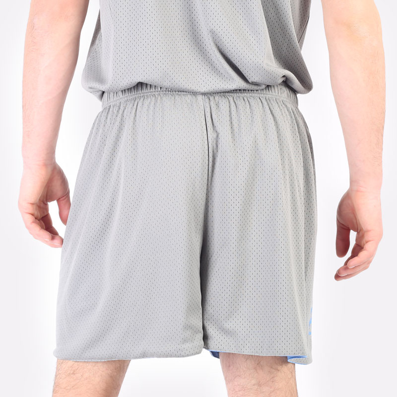 мужские серые шорты Hard Двухсторонние Hard grey/LT blue-2 - цена, описание, фото 5